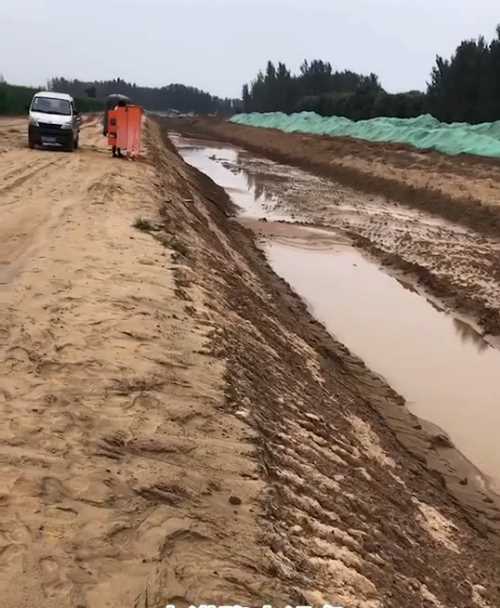 张家口沽源县河道降水