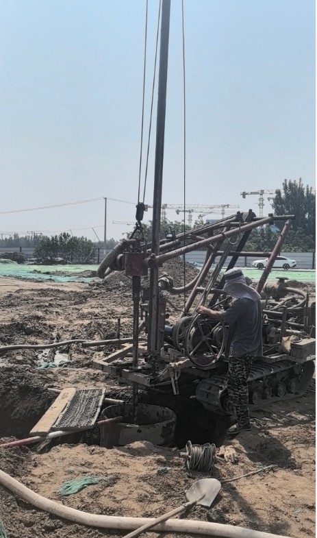 张家口沽源县工地打井